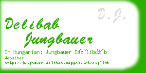 delibab jungbauer business card